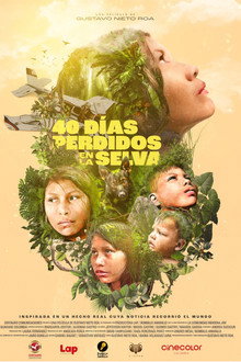 Capa de 40 Dias Perdidos na Selva (2024)