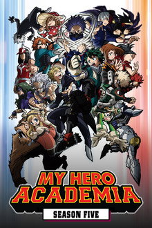 Capa de My Hero Academia 5ª Temporada (2021)