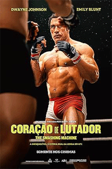 Capa de Coração de Lutador – The Smashing Machine (2025)