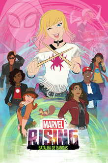 Capa de Marvel Rising: Batalha de Bandas (2019)