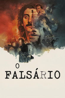 Capa de O Falsário (2025)
