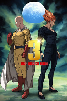 Capa de One-Punch Man 3ª Temporada (2025)