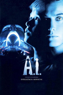 Capa de A.I.: Inteligência Artificial (2001)