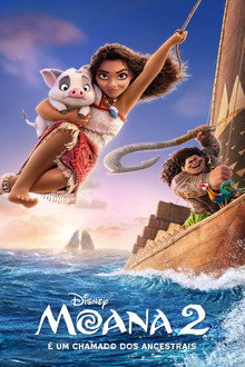 Capa de Moana 2: É um Chamado dos Ancestrais (2024)