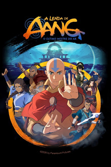 Capa de A Lenda de Aang: O Último Mestre do Ar (2026)
