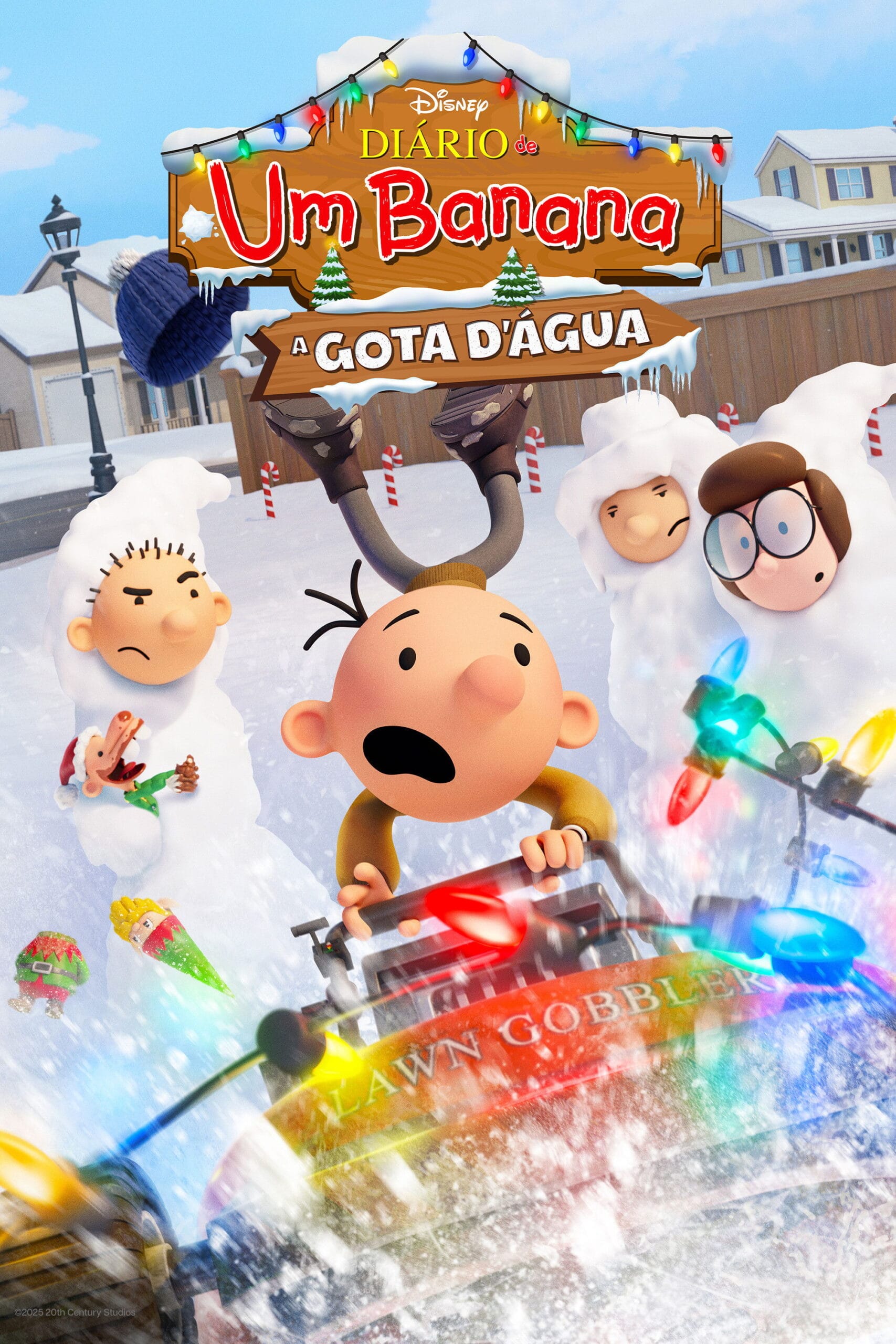 Capa de Diário de um Banana: A Gota d’Água (2025)