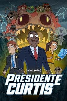 Capa de Presidente Curtis 1ª Temporada (2026)