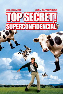 Capa de Top Secret! Superconfidencial (1984)