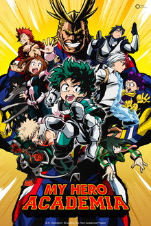 Capa de My Hero Academia 1ª Temporada (2016)