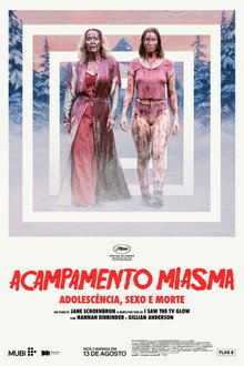 Capa de Acampamento Miasma: Adolescência, Sexo e Morte (2026)
